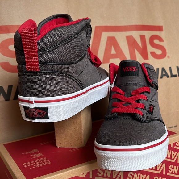 Vans Atwood Textile Black/Chili Pepper/White WMNS - Picture 10 of 16